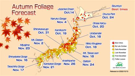 October Autumn Foliage Forecast 2022 Mostly Same as Usual Years for ...