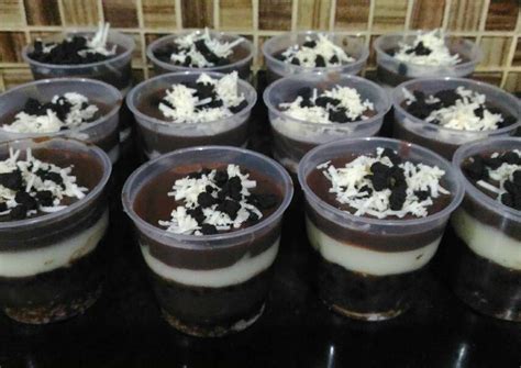 Resep Puding Coklat Susu Oreo Chezz oleh Arsys - Cookpad