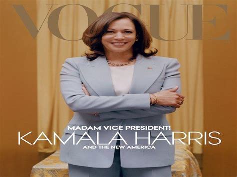 Pink or blue, casual or formal? Vogue goes rogue with Kamala's cover ...