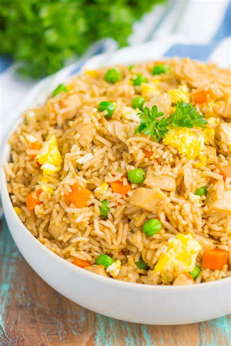 Instant Pot Chicken Fried Rice | FaveSouthernRecipes.com