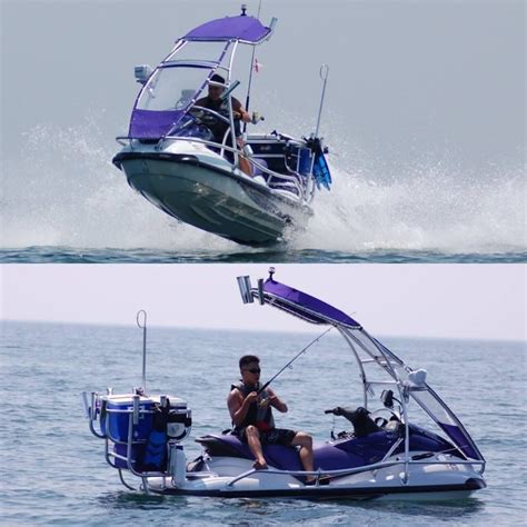 Jetski Fish | Kayak boats, Jet ski fishing, Cool boats