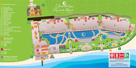 Resort Map | Generations Riviera Maya | Riviera Maya, Mexico