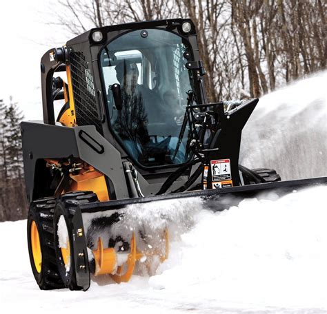 Skid Steer Snow Blower 96" W High Flow 30-42 gpm Dual Motor Attachment