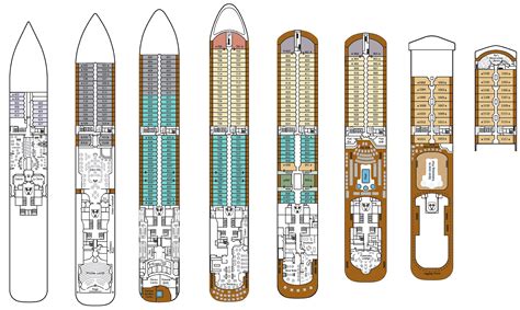 Silver Spirit Deck Plans | CruiseInd