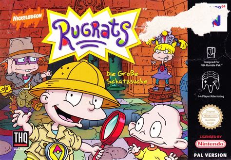 Rugrats: Scavenger Hunt cover or packaging material - MobyGames