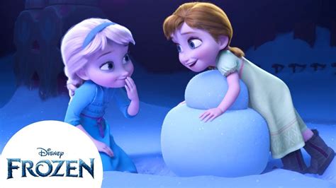 Elsa & Anna's Snow Scenes | Frozen - YouTube