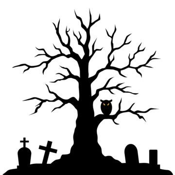 Spooky Tree PNG, Vector, PSD, and Clipart With Transparent Background ...