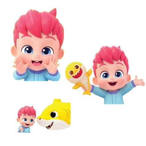 3-pack Bebefinn PNG Images, High-quality Baby Shark Nursery Rhymes ...