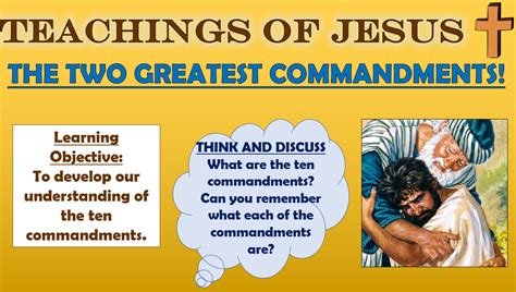 Teachings of Jesus - The Two Greatest Commandments! | Teaching Resources