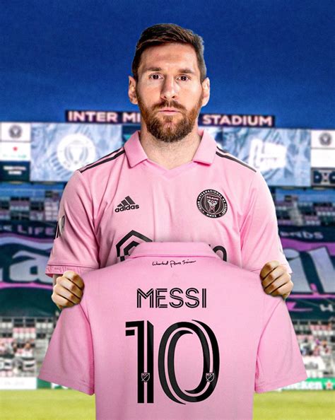 Inter Miami signature Messi Soccer Jersey - Best95trend.com