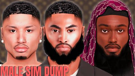 💕 Sims 4 URBAN Male Sim Dump | CC Folder & SIM DOWNLOAD