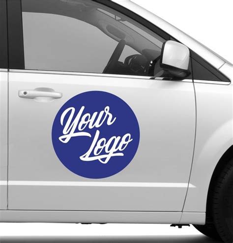 Custom Logo Vehicle Decal, Logo Car Decals, Outdoor Printed Logo ...