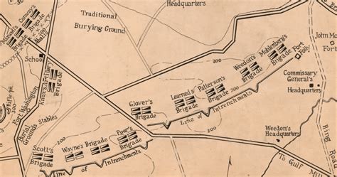 Valley Forge, Pennsylvania Winter Encampment Map – Battle Archives