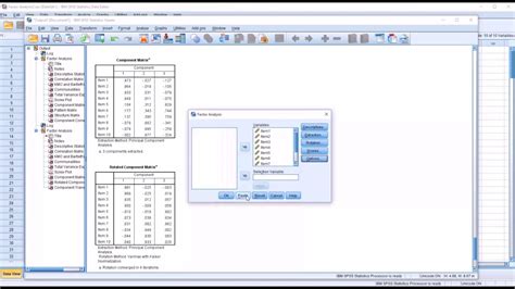 Do factor analysis in spss 21 - pooresources