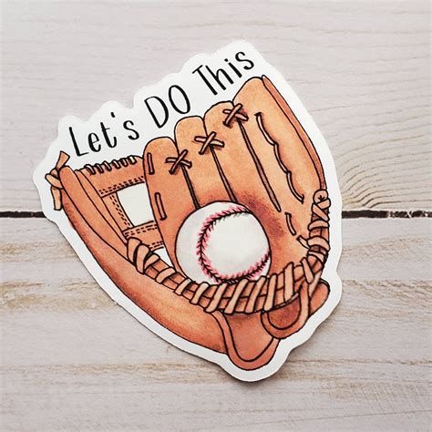 Baseball Stickers Baseball Mom Sport Stickers Baseball - Etsy