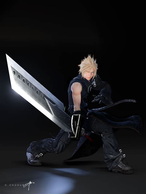 Cloud Strife (Advent Children) by cchuauns1 on DeviantArt