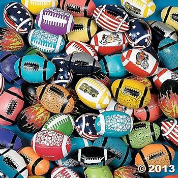 Football Assortment | Football party supplies, Novelty toys, Football