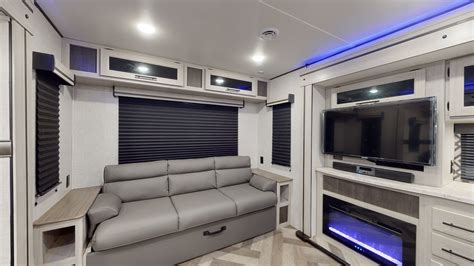 Zinger Travel Trailers - ZR380FB Floorplan | Crossroads RV