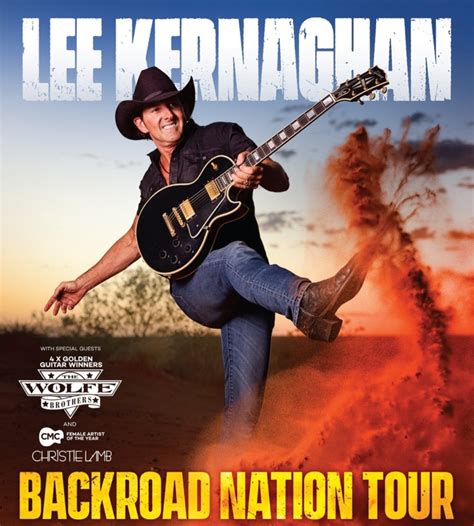 Lee Kernaghan on tour for Backroad Nation - Sunburnt Country Music