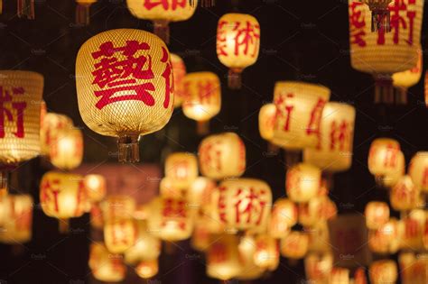 Chinese New Year Lanterns | Stock Photos ~ Creative Market