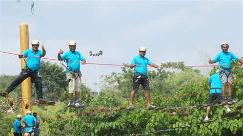 Corporate Outdoor Adventure Activities in Hyderabad | Ramoji film city