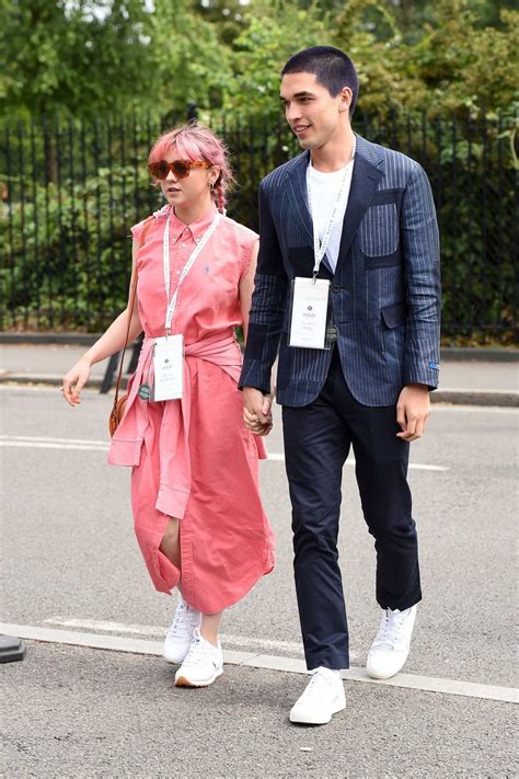 maisie williams and boyfriend reuben selby attend the 2019 wimbledon ...