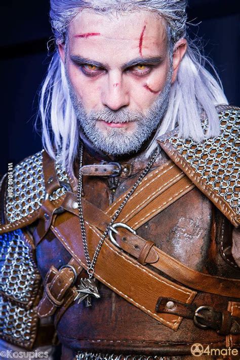 AMAZING Geralt of Rivia cosplay O_O by Zephon Cos - 9GAG