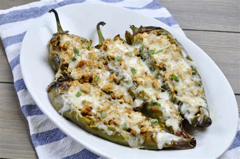 Healthy Stuffed Hatch Chiles | Couple in the Kitchen