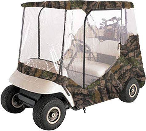 Golf Cart Enclosure Cover (2 seats) Camo - The RV Covers