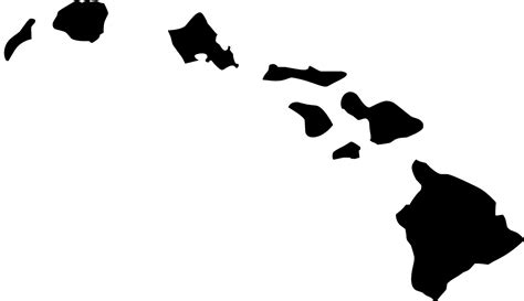 15 Hawaii Map Outline Vector Images - Hawaii Map Outline Clip Art Free ...