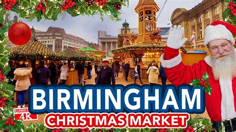 Birmingham Christmas Market - Full Tour - YouTube