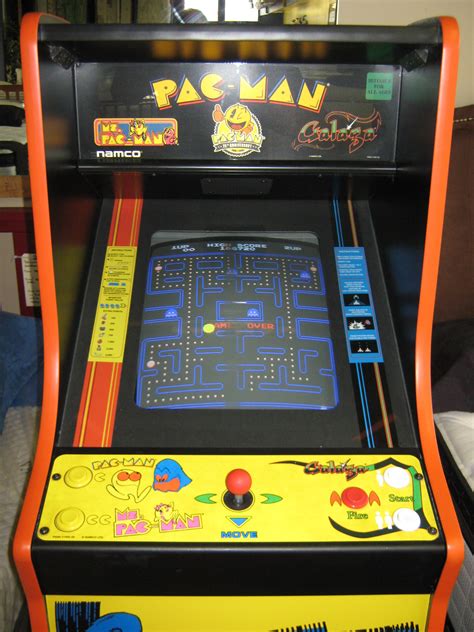 $1,750 25th Anniversary Pacman full size arcade game cabinet - like new ...