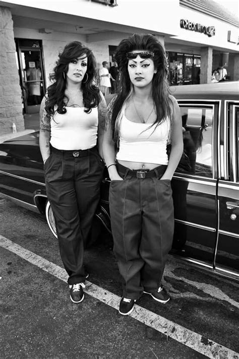 Cholos&Cholas Photography: Two Women in Gangsta Style