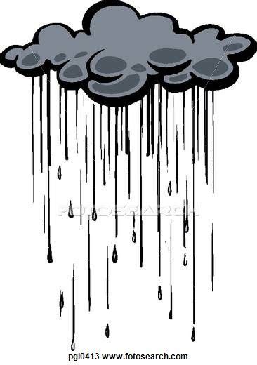 Drawing of a rain cloud Drawing | pgi0413 | Cloud drawing, Rain cloud ...