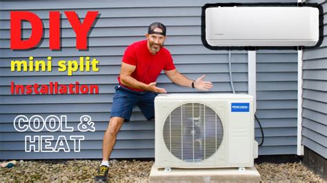 How to install a MR Cool DIY mini split Air conditioner (step by step ...