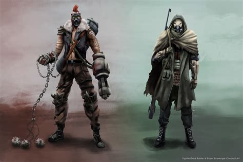 ArtStation - Dystopian World Character Concept