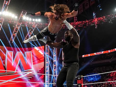 WWE Raw: Omos turns on AJ Styles as 7 foot giant goes solo after tag ...