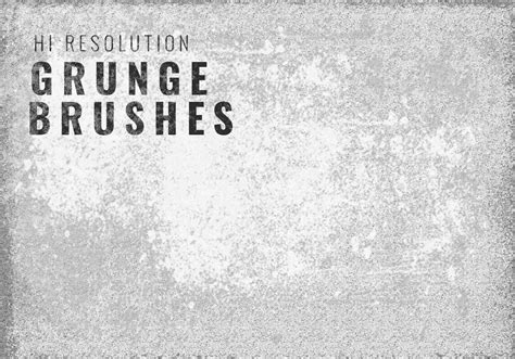 Grunge Free Brushes - (3,235 Free Downloads)