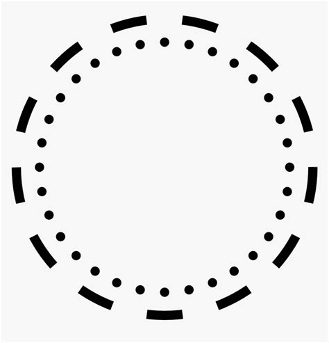 Dotted Line Circle Png, Transparent Png , Transparent Png Image - PNGitem