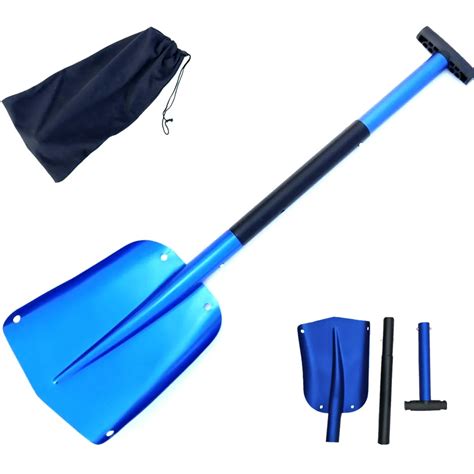 Outdoor-Snow-Shovel-Aluminum-alloy-Retractable-Ice-Shovel-Winter-Snow ...