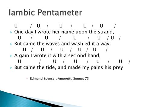 How to make a sonnet with iambic pentameter - plmdial