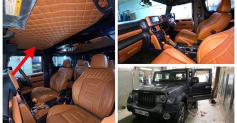 Mahindra Thar with fully customised interior is luxurious [Video]