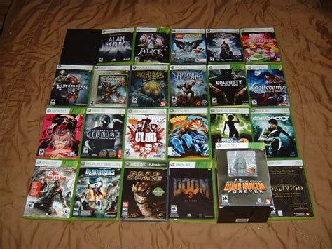 Microsoft Xbox 360 Game Collection Part 1 by TinytheGiant on DeviantArt