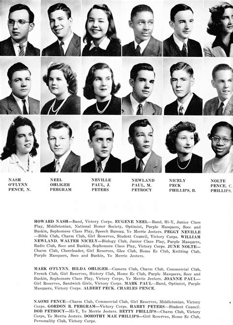 1943 Middletown High School yearbook - Ohio. | Vintage yearbook, High ...