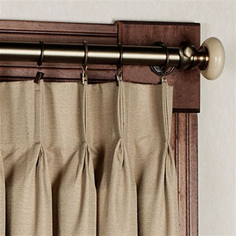 Crosby Pinch Pleat Thermal Room Darkening Window Treatments