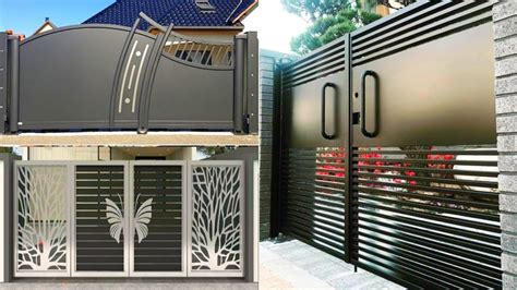 200 Modern Gate Design Ideas 2024 | Main Steel Gates For Home Garden ...