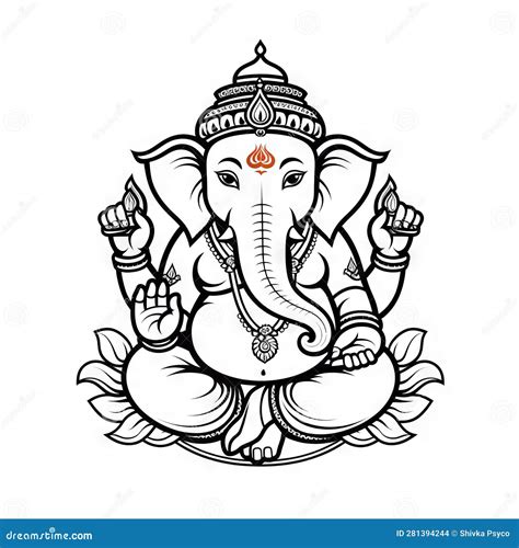 Simple Ganesha Stock Illustrations – 1,187 Simple Ganesha Stock ...