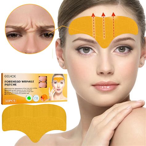 Forehead Wrinkle Patches, 10 Pc Forehead And Between Eyes Wrinkle ...