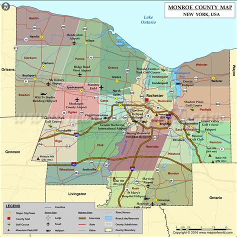 Monroe County Zip Code Map – Map Vector