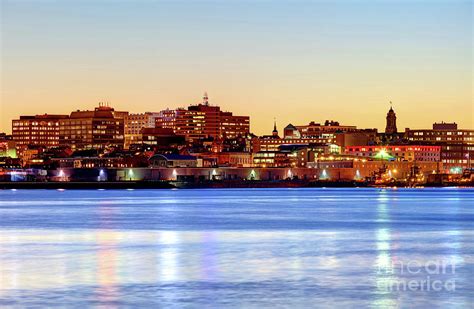 Downtown Portland, Maine Skyline Photograph by Denis Tangney Jr - Fine ...